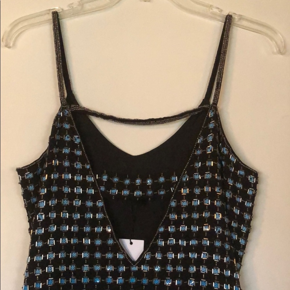 NWT Parker beaded mini dress - Picture 2 of 3